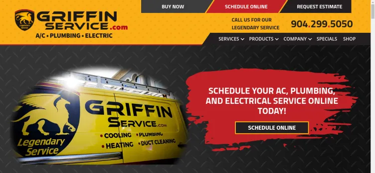 Screenshot Griffin Service