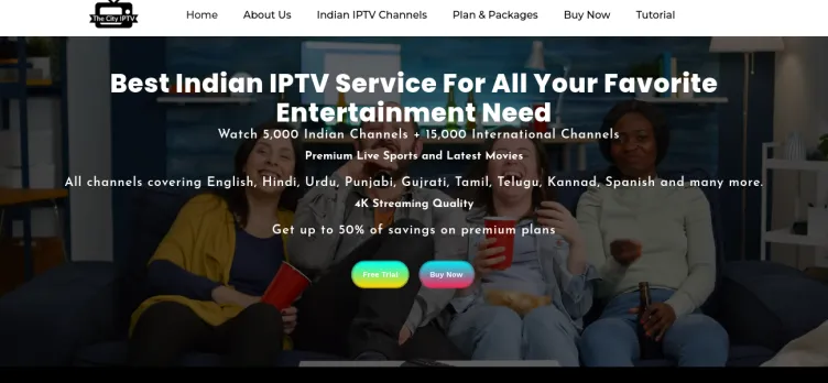 Screenshot The City IPTV