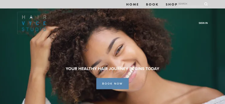Screenshot Hair Vyce Studio