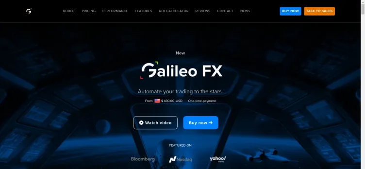 Screenshot Galileo FX
