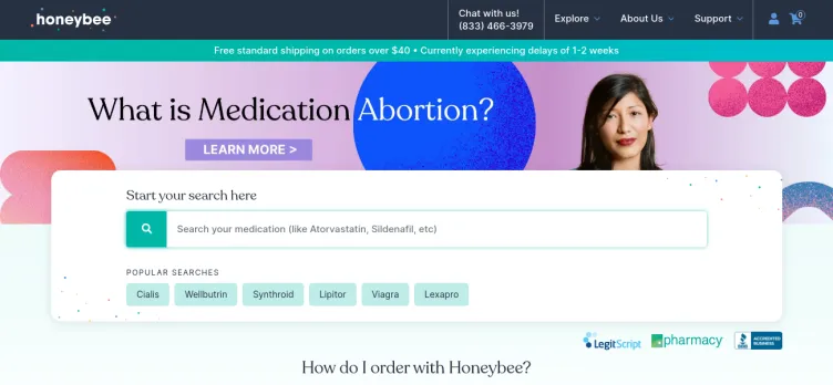 Screenshot Honeybee Health