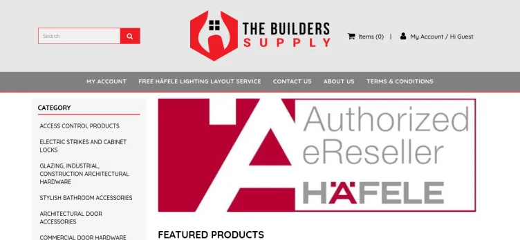 Screenshot The Builders Supply