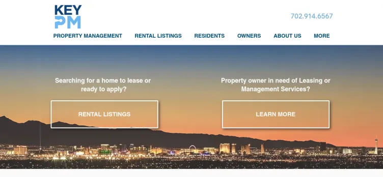 Screenshot Key Property Management