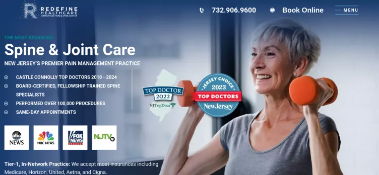 Screenshot Redefine Healthcare