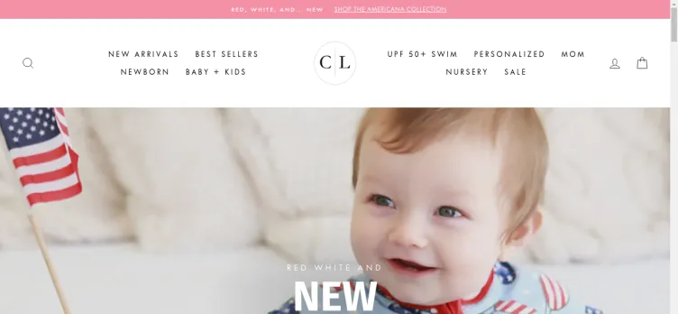 Screenshot Caden Lane Baby Boutique