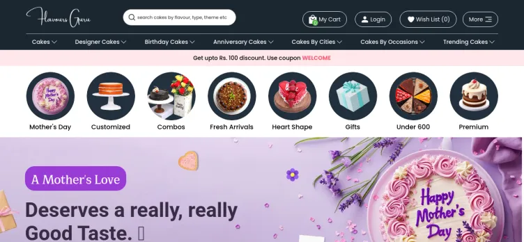 Screenshot https://www.flavoursguru.com