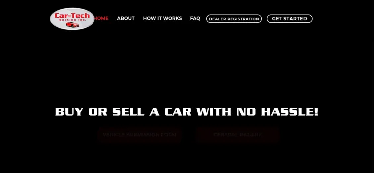 Screenshot Car-Tech Auction