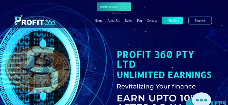 Screenshot Profit360