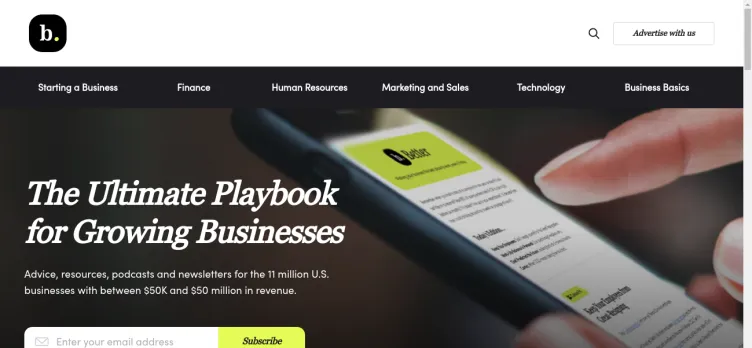 Screenshot Business.com