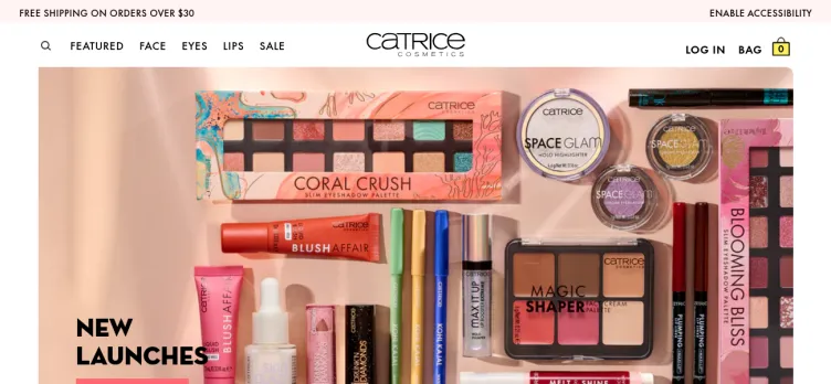 Screenshot Catrice Cosmetics