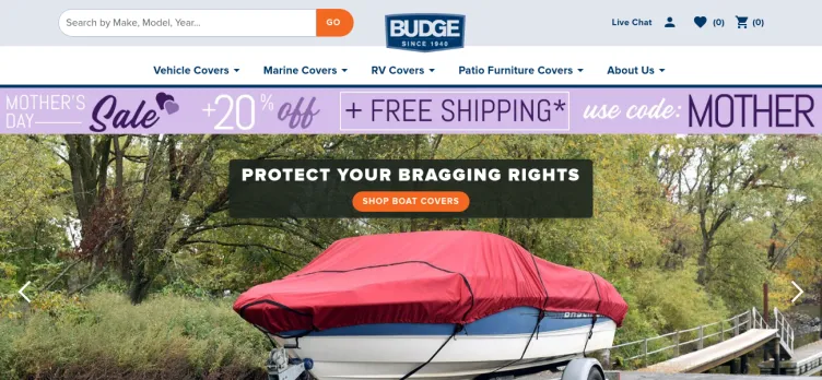 Screenshot Budge Industries