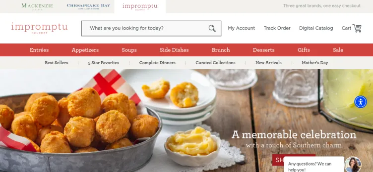 Screenshot Impromptu Gourmet