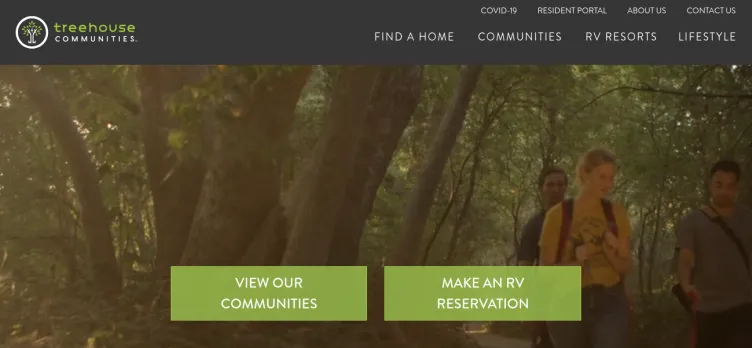 Screenshot Treehouse Communities
