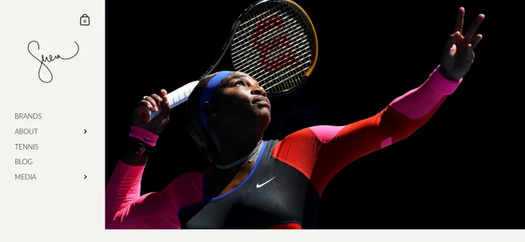 Screenshot Serena Williams