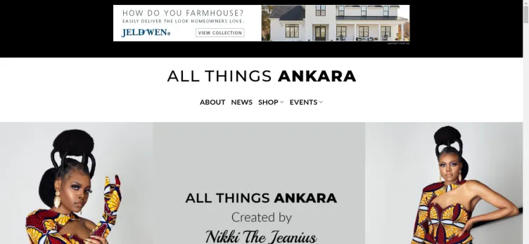 Screenshot All Things Ankara