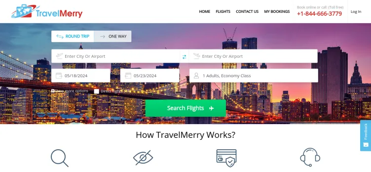 Screenshot TravelMerry