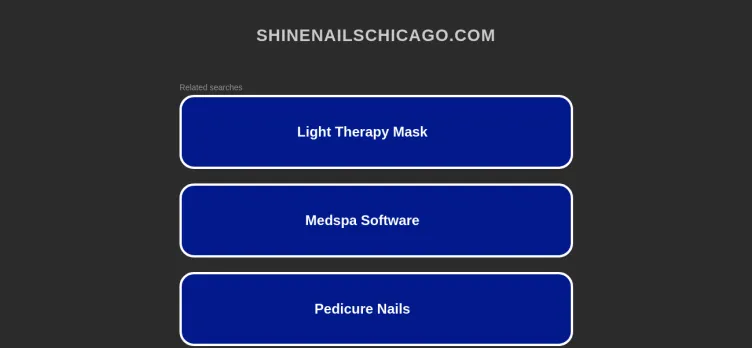 Screenshot Shine Nails Chicago