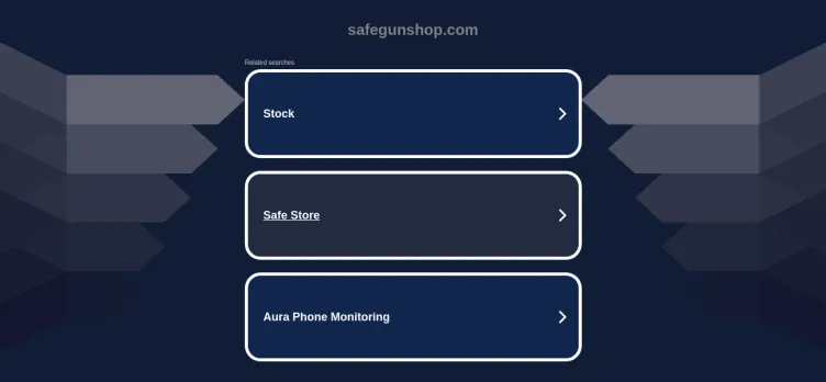 Screenshot Safegunshop