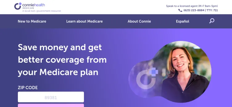 Screenshot Connie Health