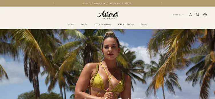 Screenshot Asherah Swimwear