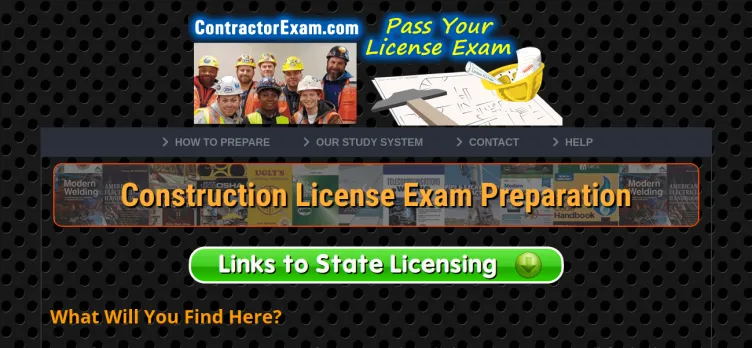 Screenshot ContractorExam