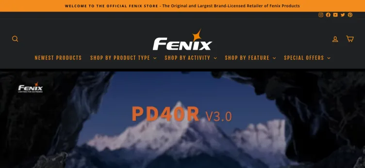 Screenshot Fenix
