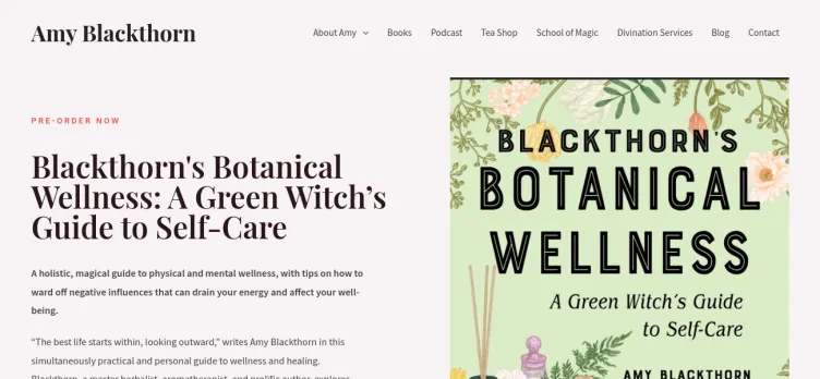 Screenshot Blackthorn Hoodoo Blends aka Blackthorn's Botanicals