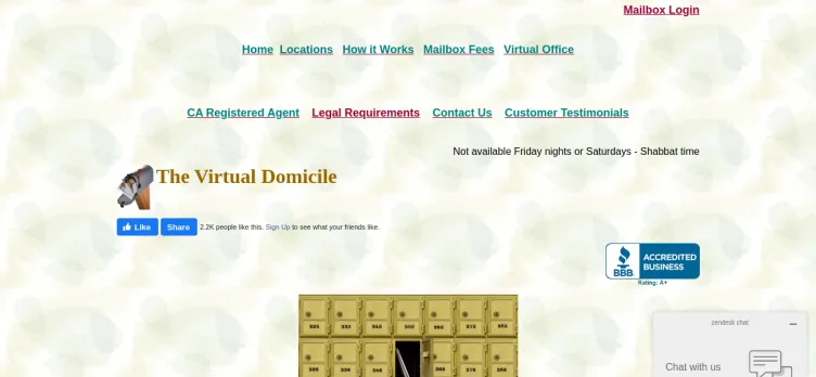 Screenshot The Virtual Domicile
