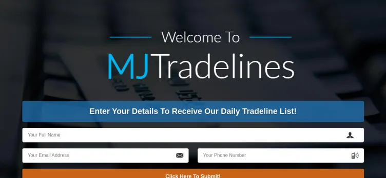 Screenshot MJ Tradelines