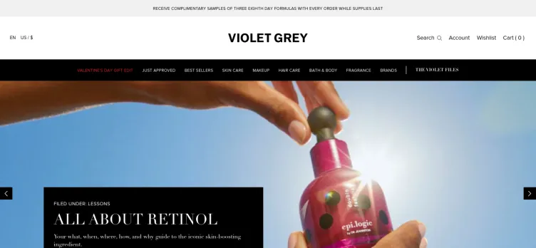 Screenshot Violet Grey