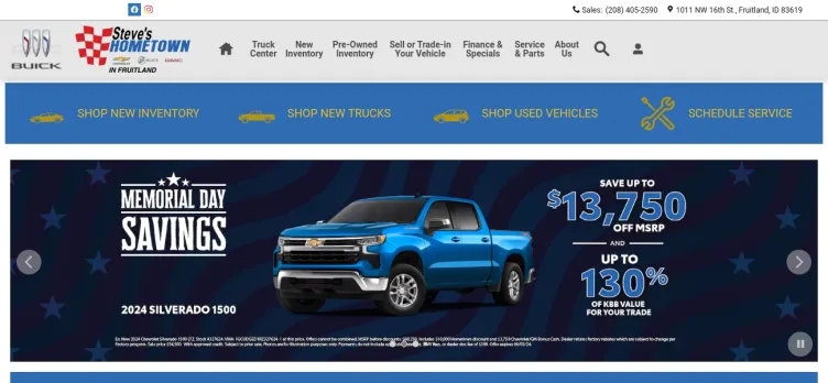 Screenshot Steve's Hometown Motors