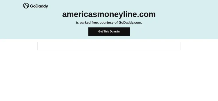 Screenshot America's Moneyline