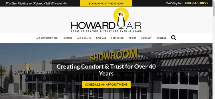 Screenshot Howard Air