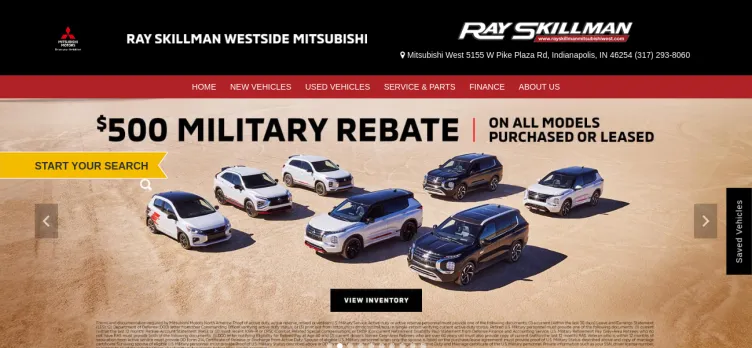 Screenshot Ray Skillman Westside Imports