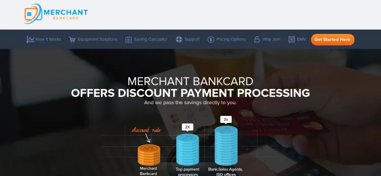 Screenshot Merchant Bankcard