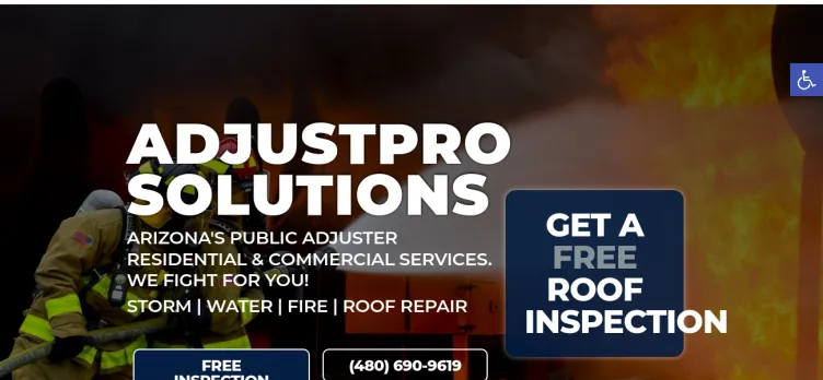 Screenshot AdjustPro Solutions