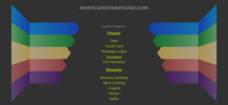 Screenshot American Stream Solar