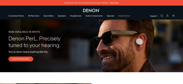 Screenshot Denon
