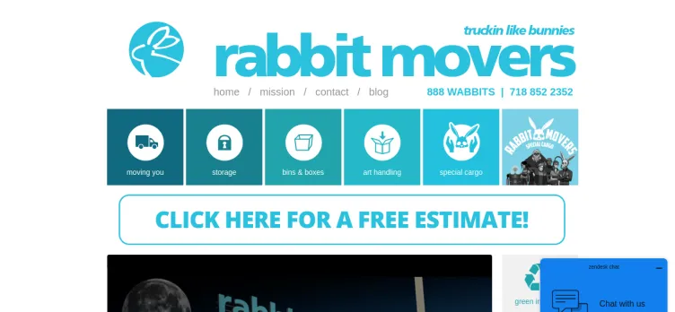 Screenshot Rabbit Movers