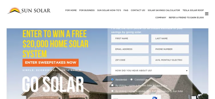 Screenshot Sun Solar
