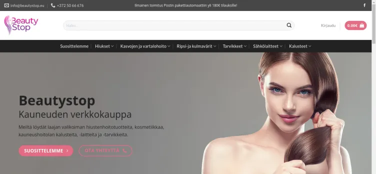 Screenshot Beautystop.eu