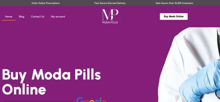 Screenshot Moda Pills