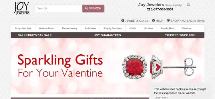 Screenshot Joy Jewelers