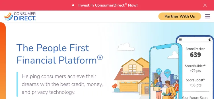 Screenshot ConsumerDirect