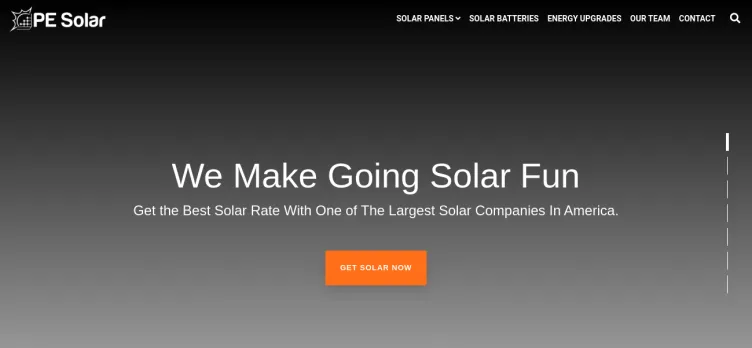 Screenshot PE Solar
