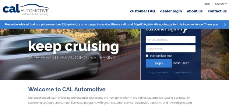 Screenshot CAL Automotive
