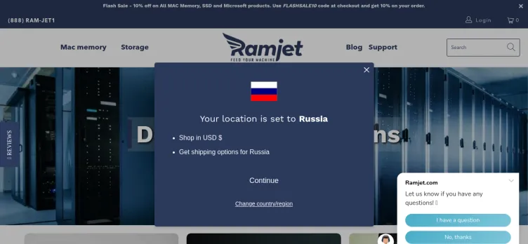 Screenshot Ramjet