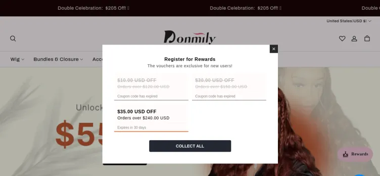 Screenshot Donmily