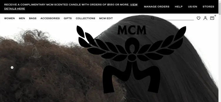 Screenshot MCM Worldwide