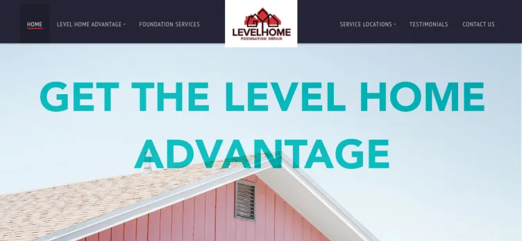 Screenshot Level Home Foundation Repair